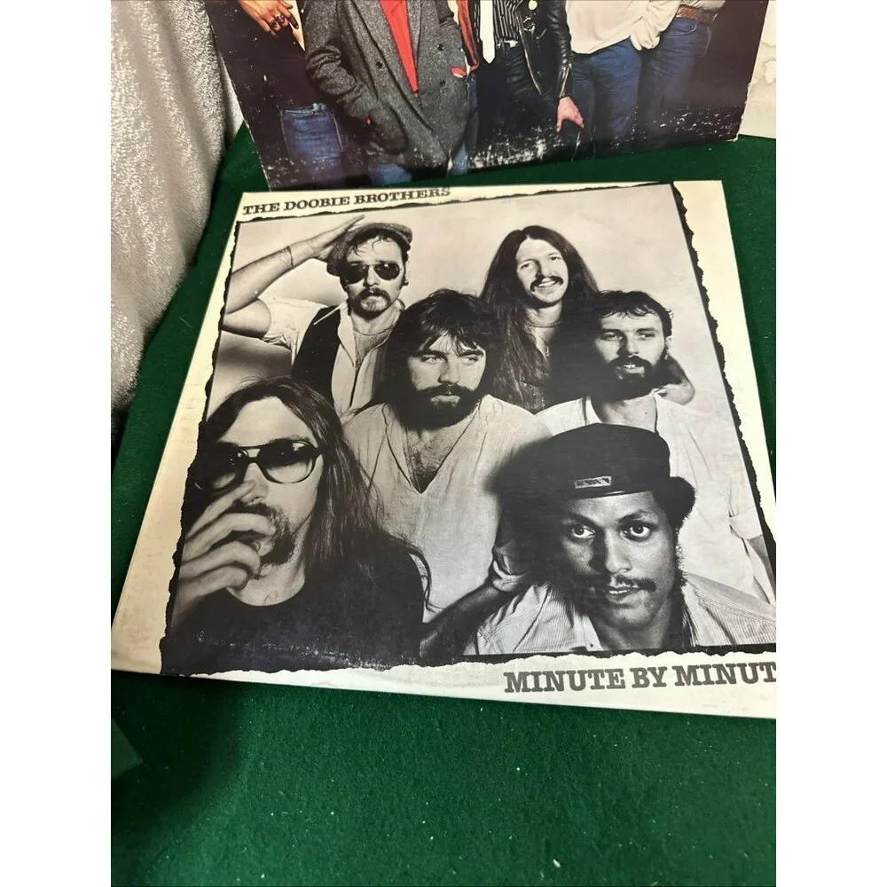 The Doobie Brothers Vintage Vinyl LP Record Minute By Minute Lot of 4 1970s - Picture 4 of 16